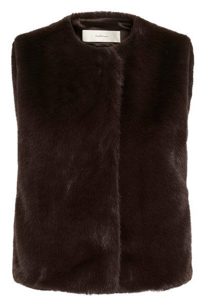 ZABELLEIW WAISTCOAT Chocolate Brown - 191109 - 30112659 Thumbnail
