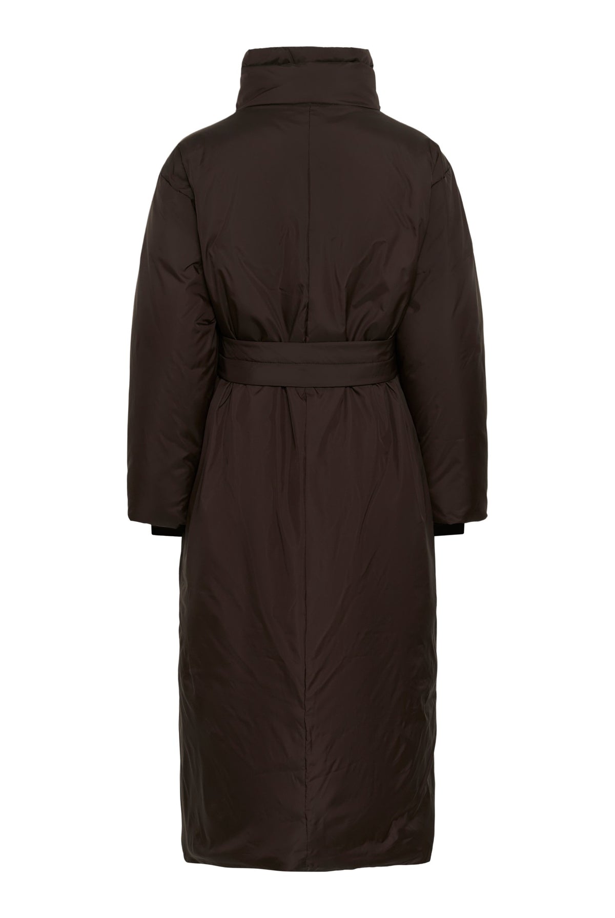 ZINNAHIW COCOON COAT Chocolate Brown - 191109 - 30112661