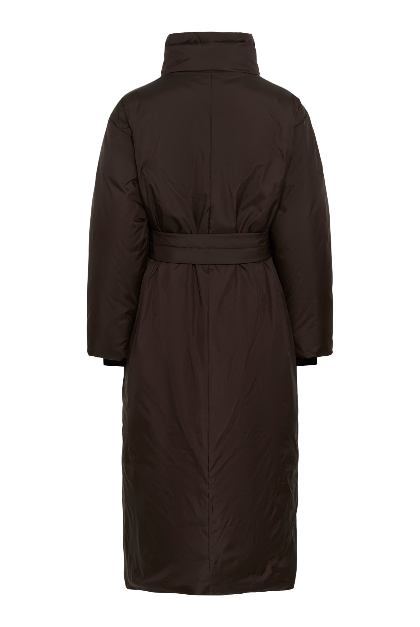 ZINNAHIW COCOON COAT Chocolate Brown - 191109 - 30112661