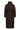 ZINNAHIW COCOON COAT Chocolate Brown - 191109 - 30112661