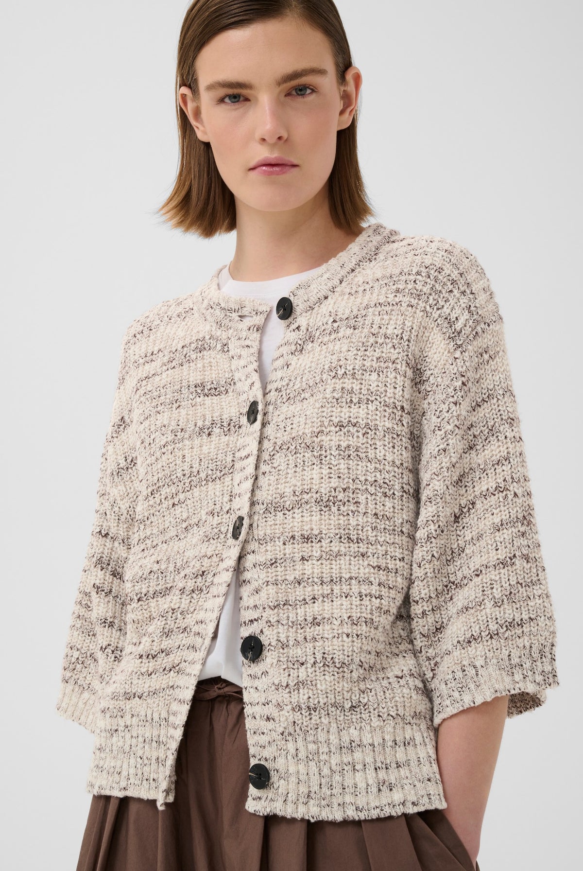 DUAIW CARDIGAN NATURE MIX - 900009118 - 30112675
