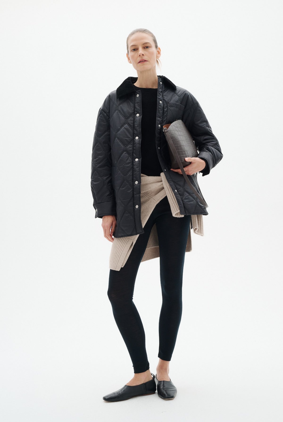 HOUSTONIW SHIRT JACKET Black - 194008 - 30112700