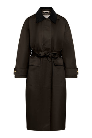 HUNTERYIW COAT Chocolate Brown - 191109 - 30112706