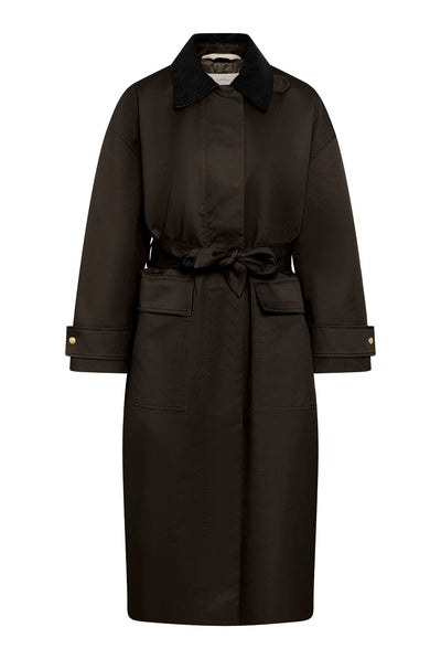 HUNTERYIW COAT Chocolate Brown - 191109 - 30112706 Thumbnail