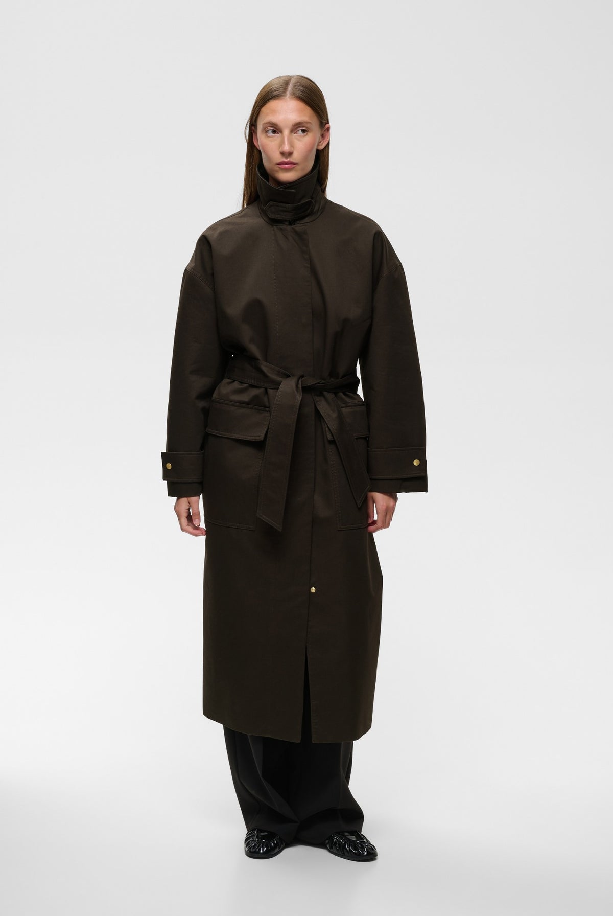 HUNTERYIW COAT Chocolate Brown - 191109 - 30112706