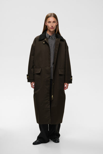HUNTERYIW COAT Chocolate Brown - 191109 - 30112706 Thumbnail
