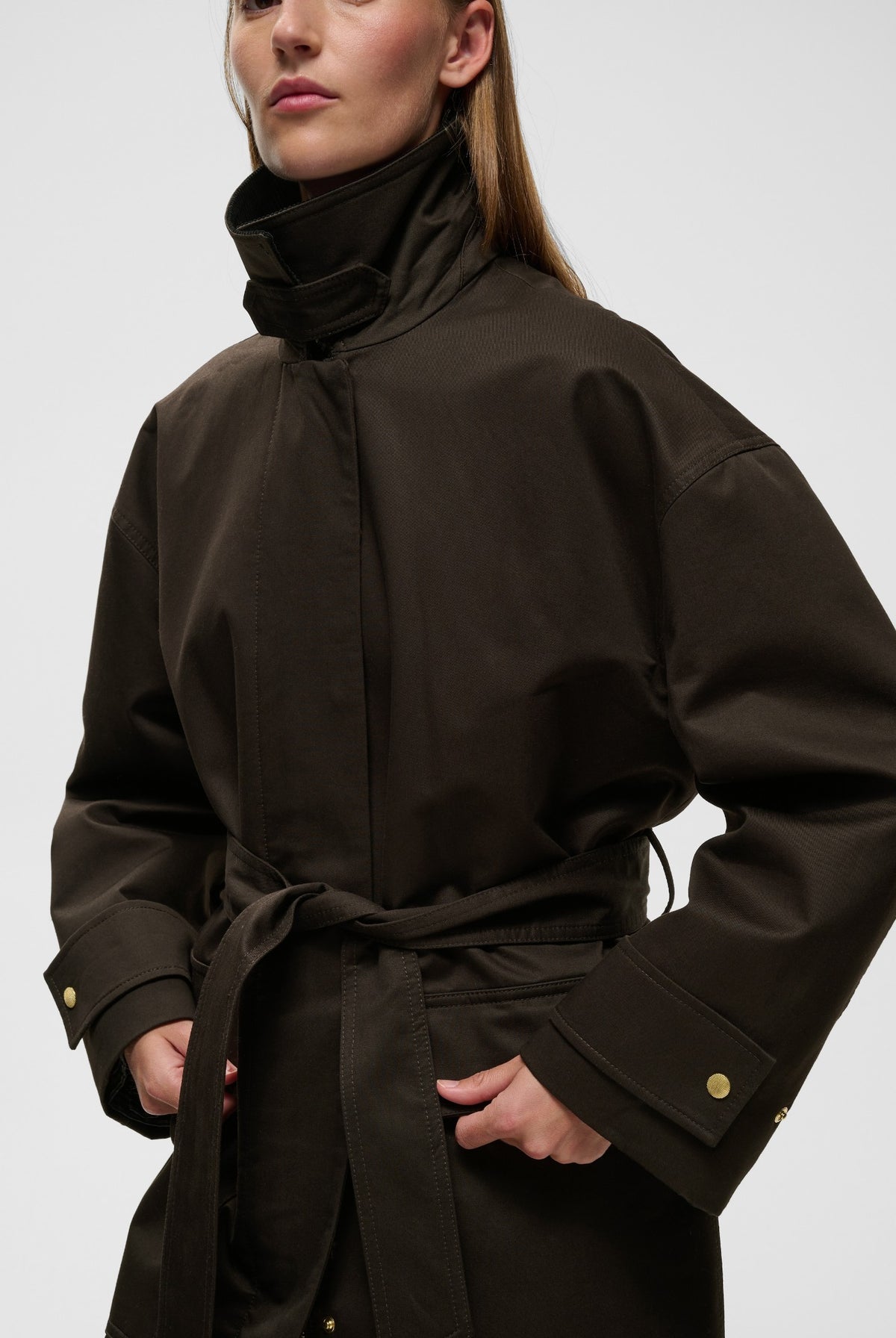 HUNTERYIW COAT Chocolate Brown - 191109 - 30112706