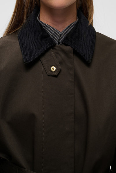 HUNTERYIW COAT Chocolate Brown - 191109 - 30112706 Thumbnail