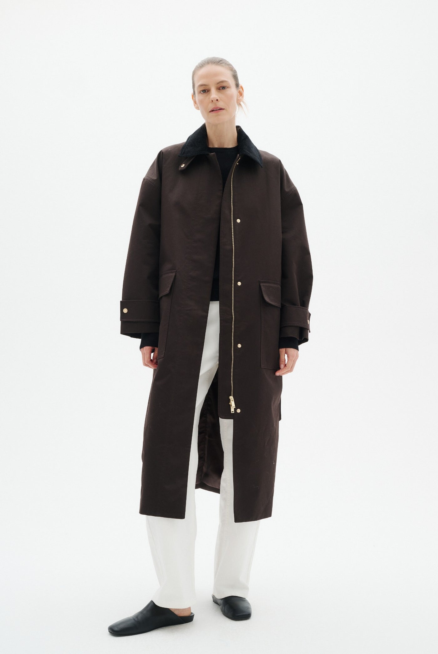 HUNTERYIW COAT Chocolate Brown - 191109 - 30112706