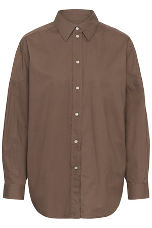 HAZEIW SHIRT Coffee Quartz - 181307 - 30112708