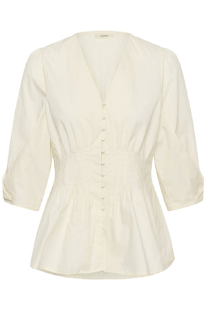 HAZEIW FITTED BLOUSE Vanilla - 120601 - 30112710