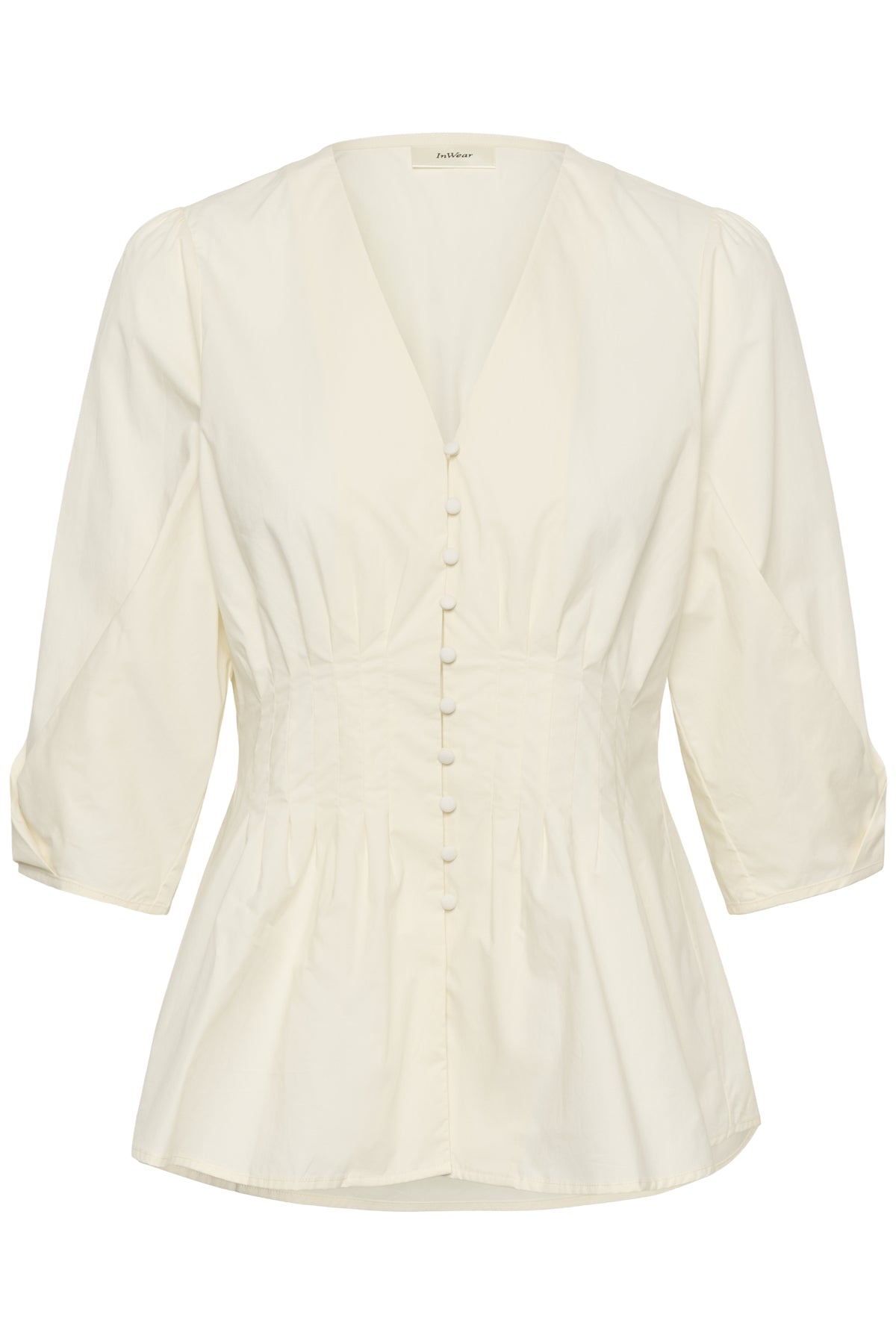 HAZEIW FITTED BLOUSE Vanilla - 120601 - 30112710