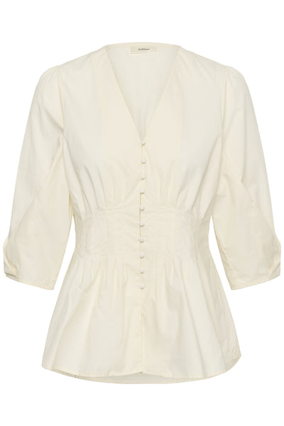 HAZEIW FITTED BLOUSE Vanilla - 120601 - 30112710 Thumbnail