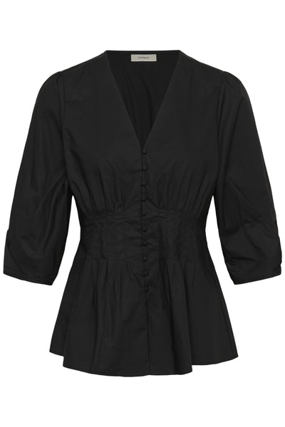 HAZEIW FITTED BLOUSE Black - 194008 - 30112710 Thumbnail