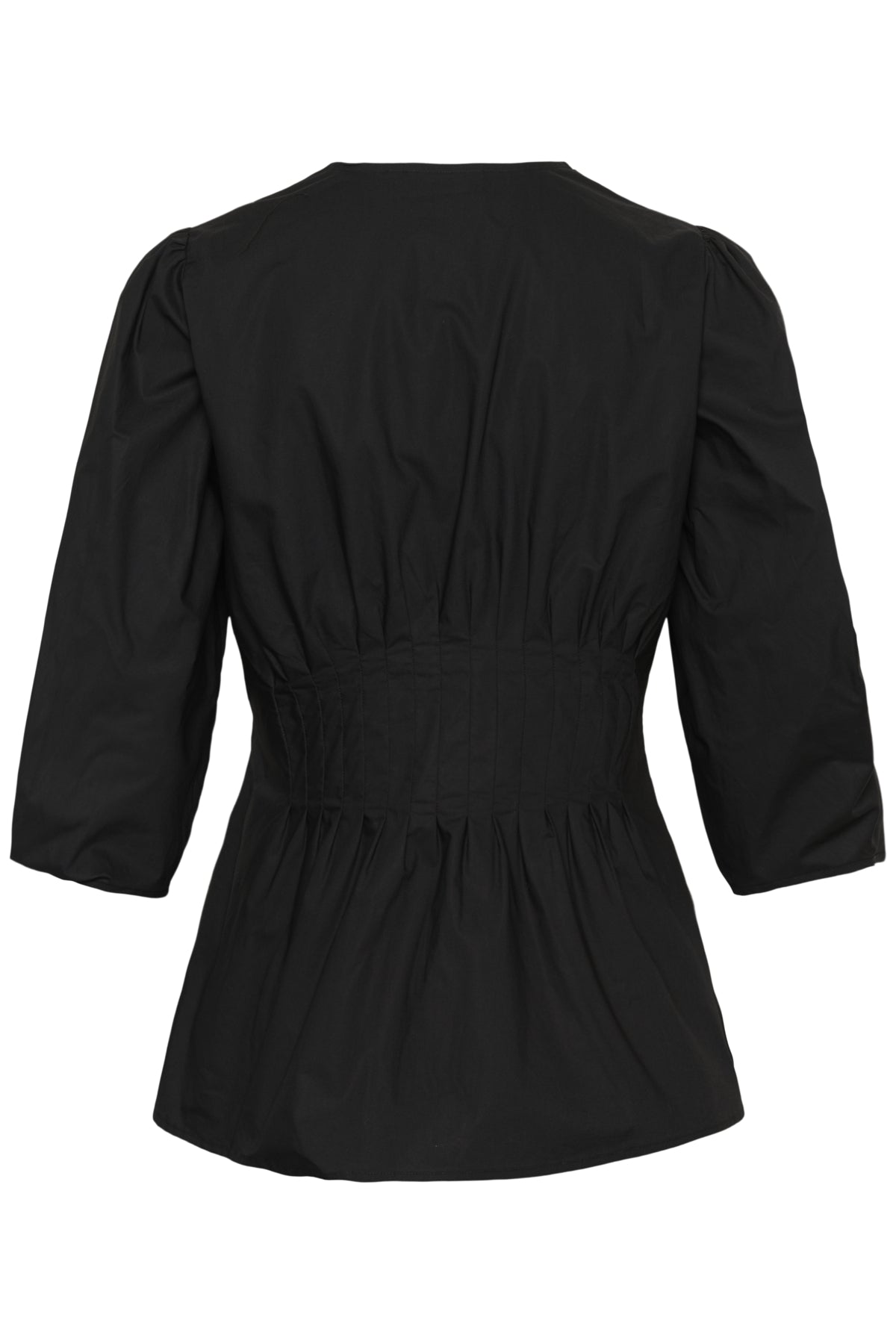 HAZEIW FITTED BLOUSE Black - 194008 - 30112710
