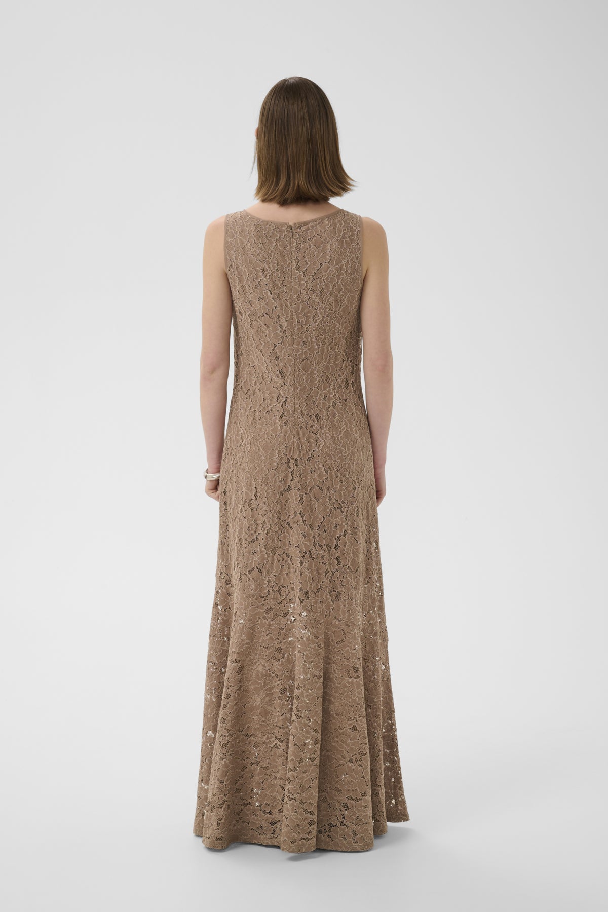 HAVANNAIW LONG DRESS CHOCOLATE MALT - 181324 - 30112728