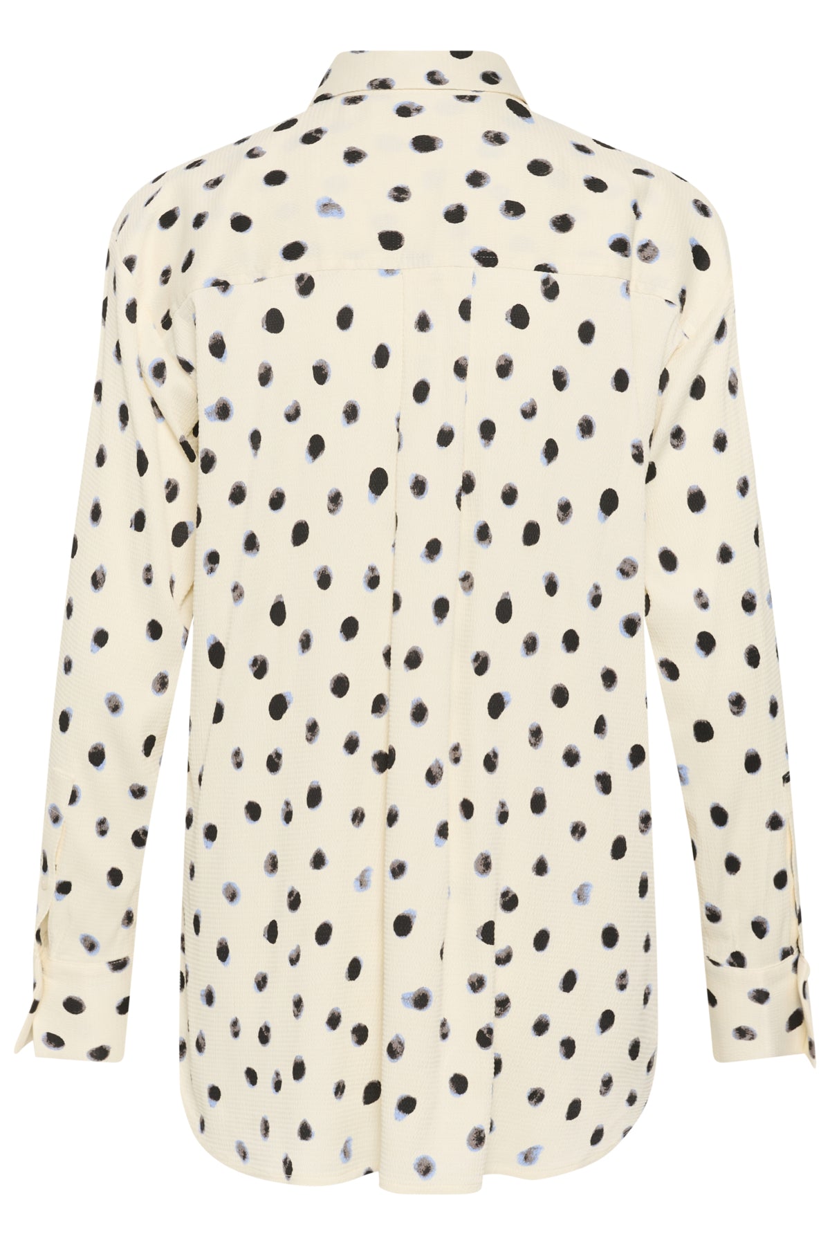 HENRIIW SHIRT VANILLA BRUSH DOT - 900009019 - 30112736