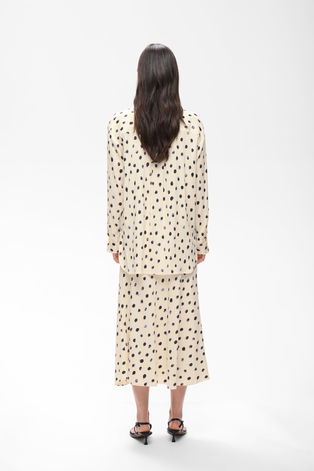 HENRIIW SHIRT VANILLA BRUSH DOT - 900009019 - 30112736