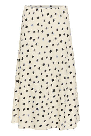 HENRIIW SKIRT VANILLA BRUSH DOT - 900009019 - 30112737