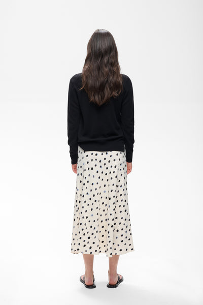 HENRIIW SKIRT VANILLA BRUSH DOT - 900009019 - 30112737 Thumbnail