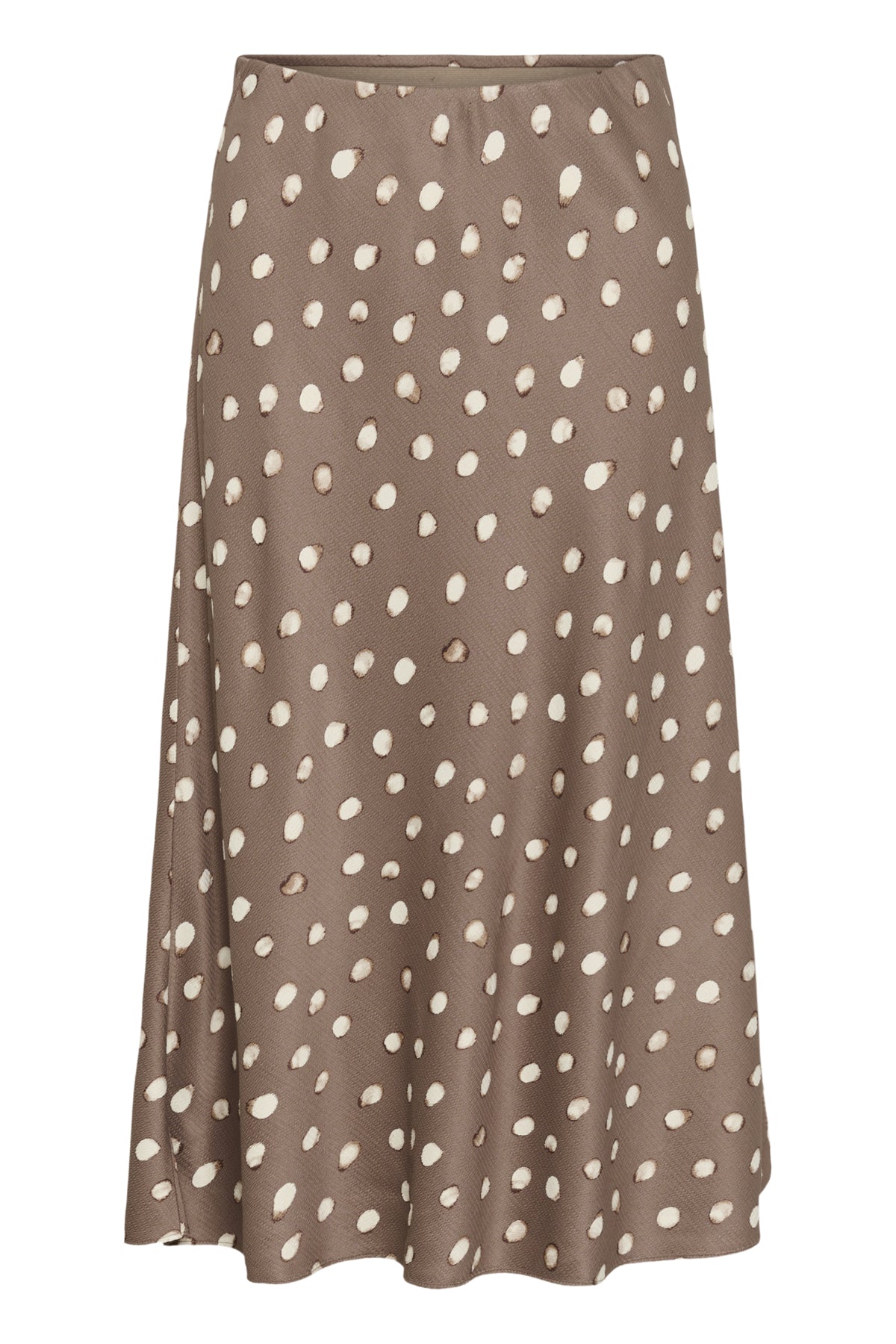 HENRIIW SKIRT BROWN BRUSH DOT - 900009020 - 30112737