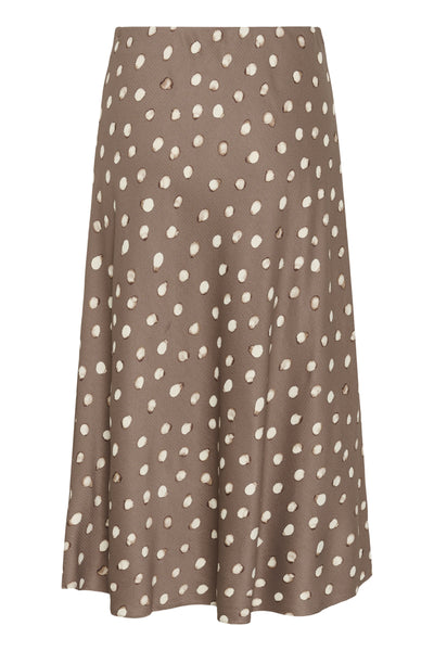 HENRIIW SKIRT BROWN BRUSH DOT - 900009020 - 30112737 Thumbnail