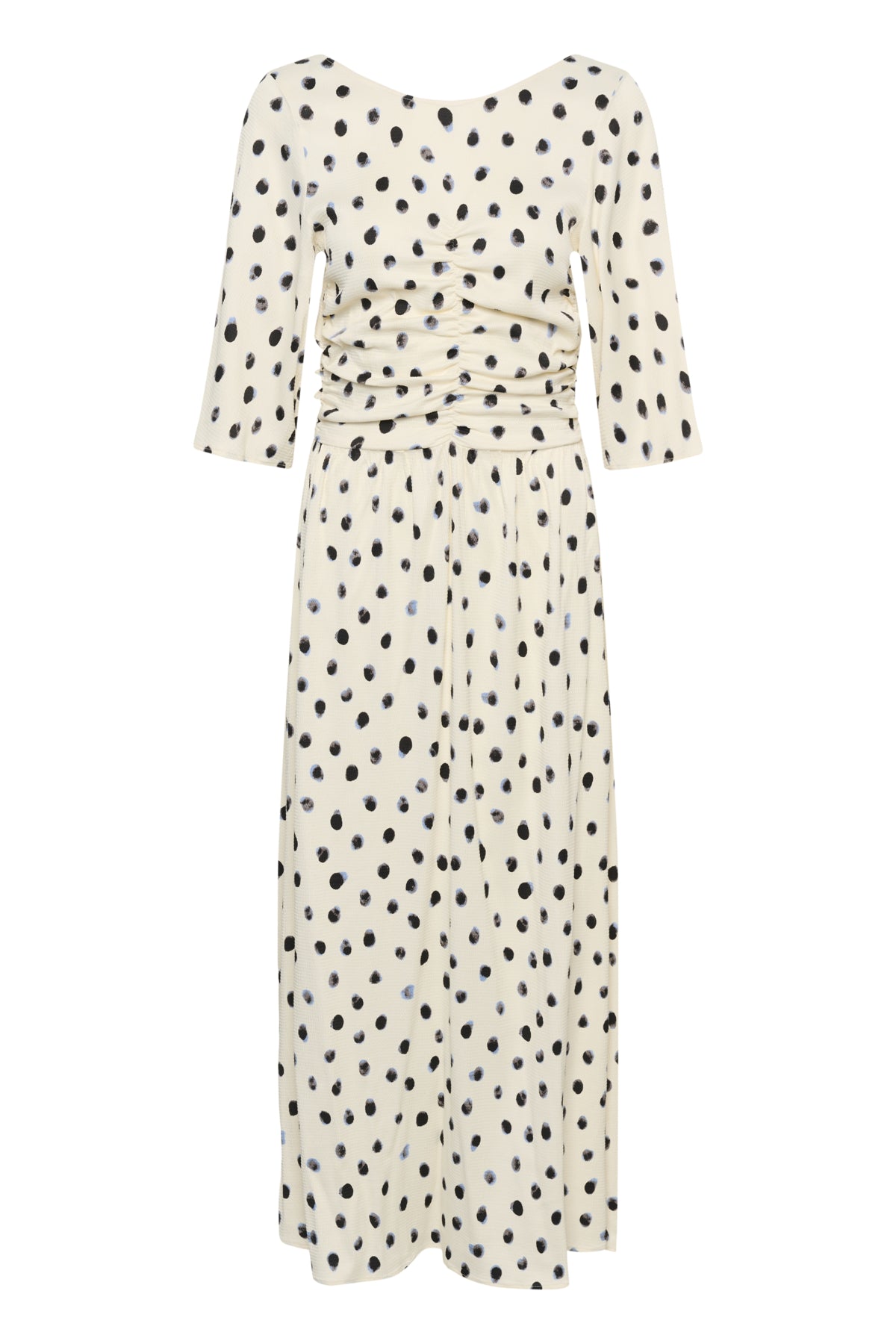HENRIIW DRESS VANILLA BRUSH DOT - 900009019 - 30112738
