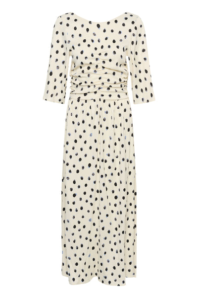 HENRIIW DRESS VANILLA BRUSH DOT - 900009019 - 30112738 Thumbnail