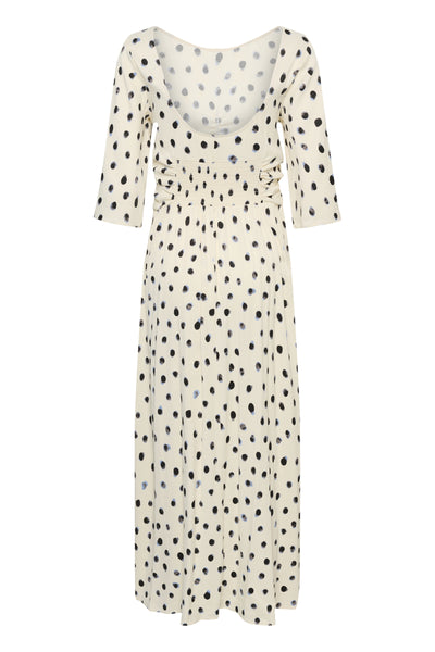 HENRIIW DRESS VANILLA BRUSH DOT - 900009019 - 30112738 Thumbnail
