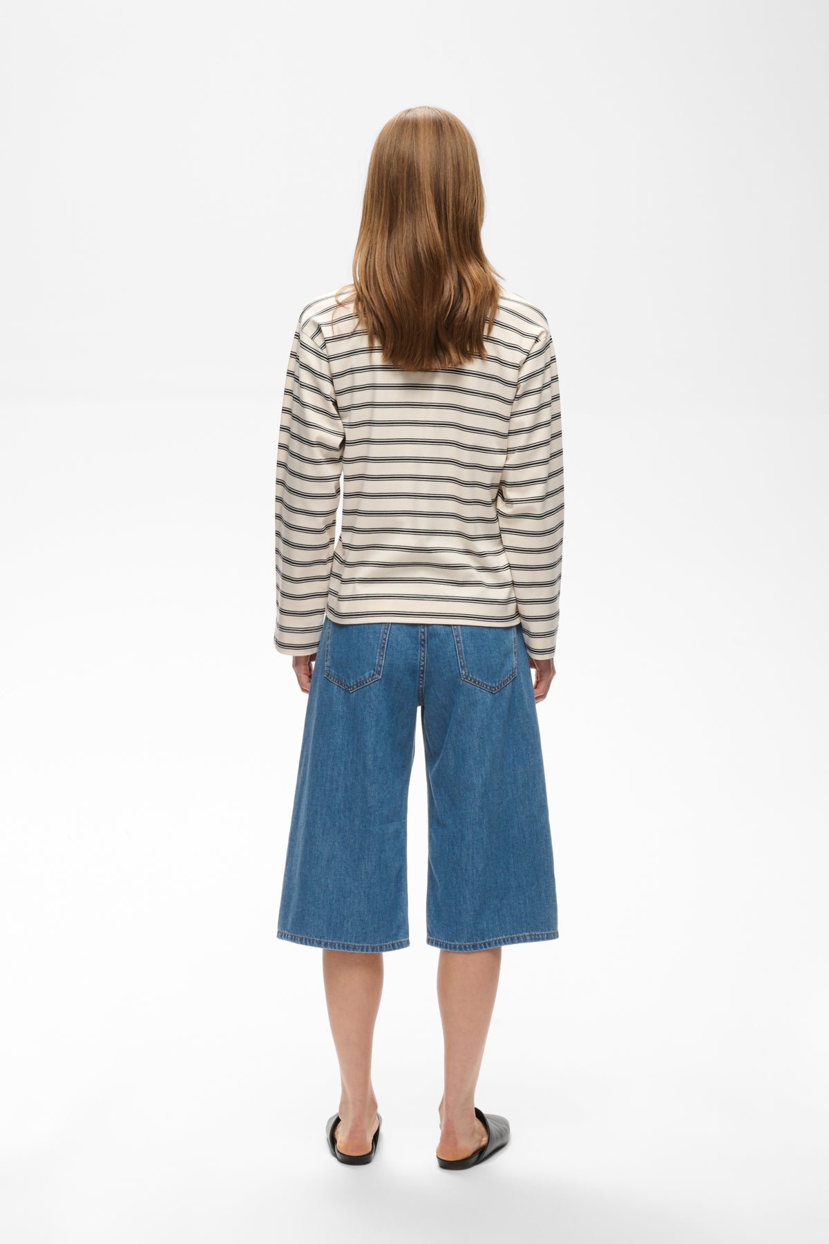 GLENNIW CULOTTE JEANS Faded Blue - 174021 - 30112752