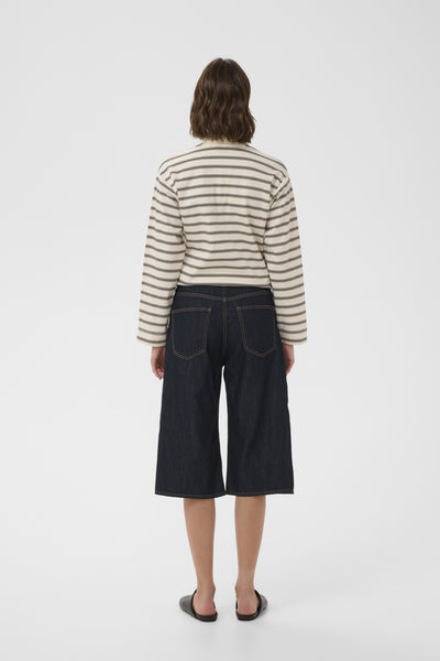 GLENNIW CULOTTE JEANS Dark Denim - 194118 - 30112752 Thumbnail