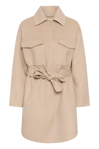 ZILLAIW SHIRT COAT French Nougat - 300002 - 30112755 Thumbnail