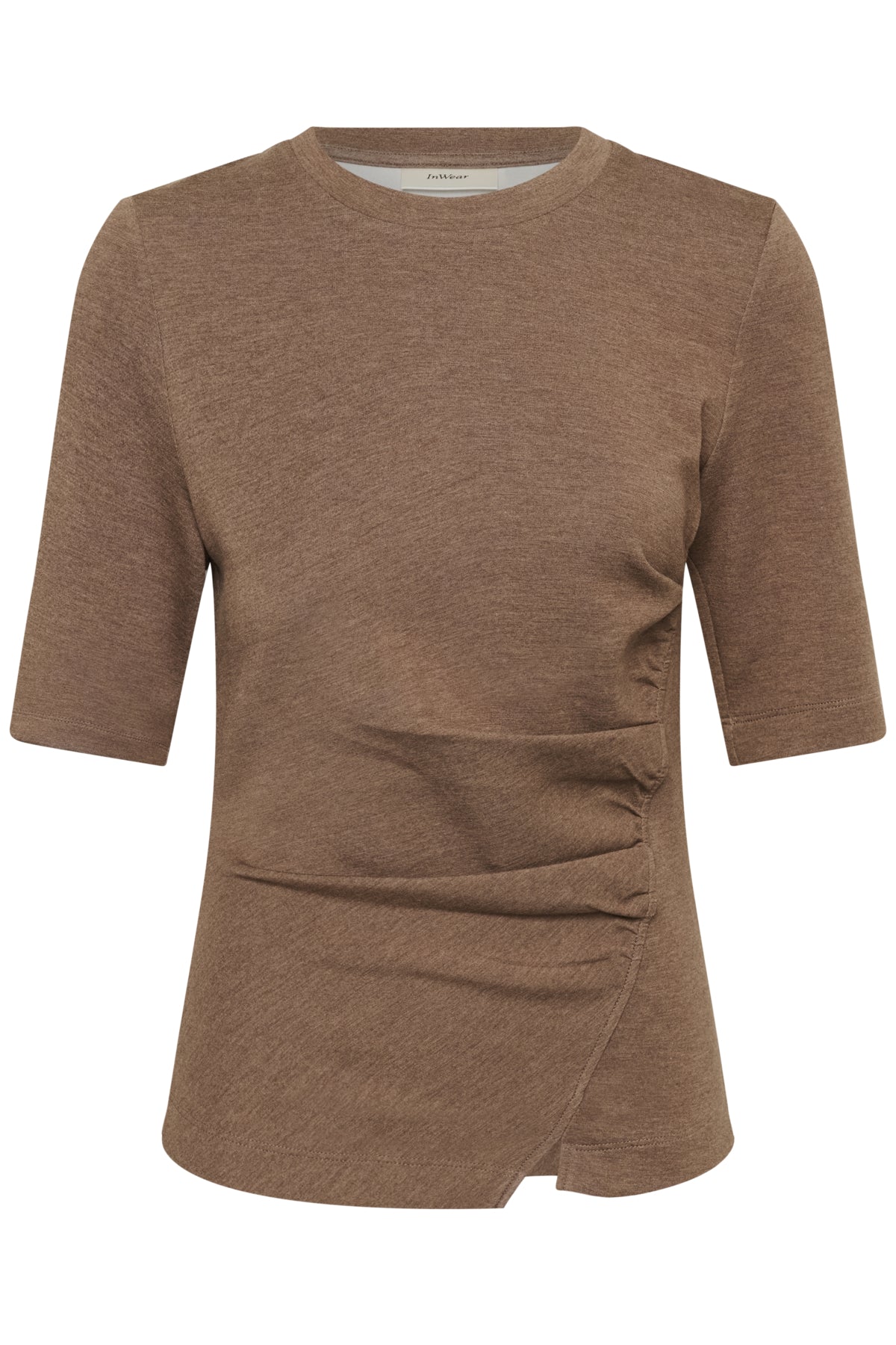 FARIIW VINCENTIW MEL TSHIRT Coffee Quartz Melange - 181307 - 30112760