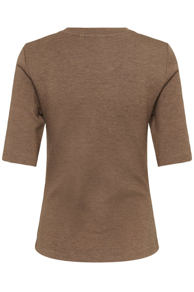 FARIIW VINCENTIW MEL TSHIRT Coffee Quartz Melange - 181307 - 30112760 Thumbnail