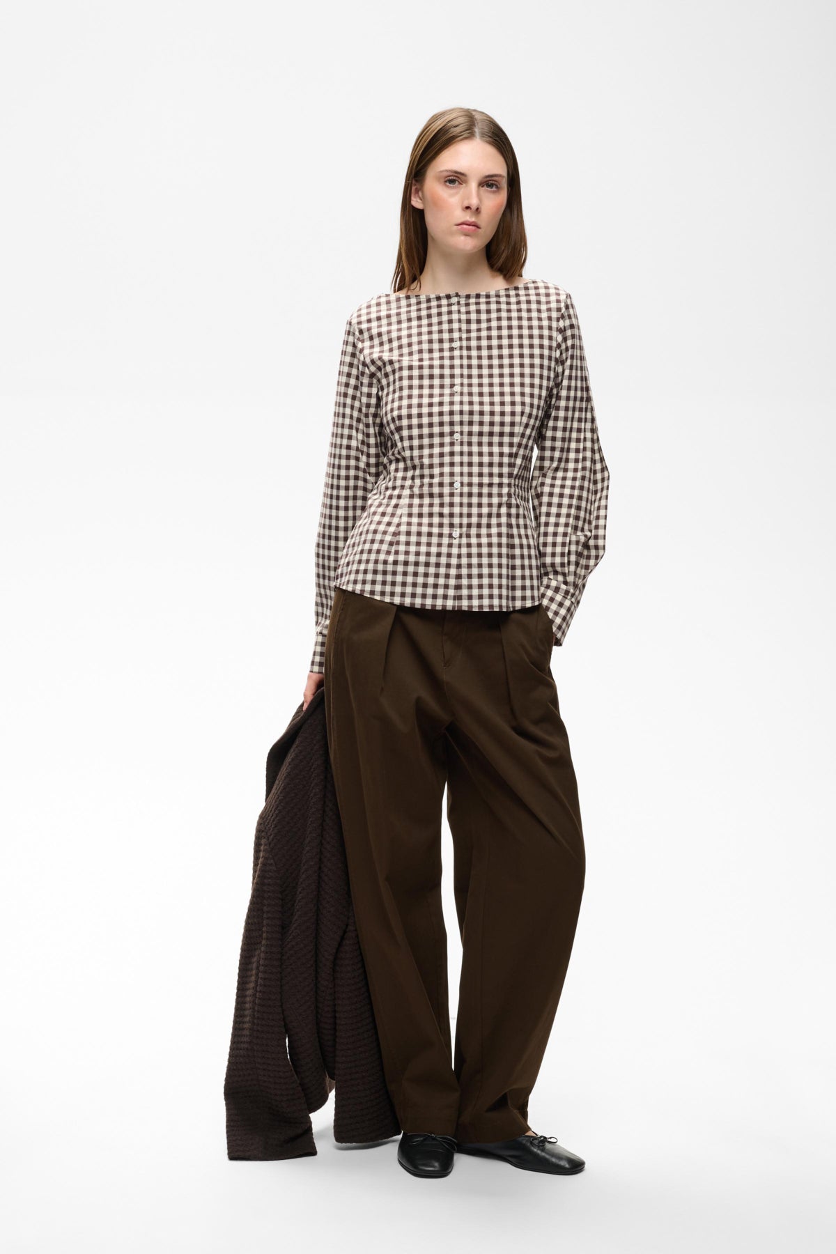 HAIKOIW TINIKKA PANTS Chocolate Brown - 191109 - 30112810