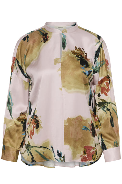 MEADOWIW BLOUSE MULTI PAINTED FLOWER - 9000130 - 30112826 Thumbnail