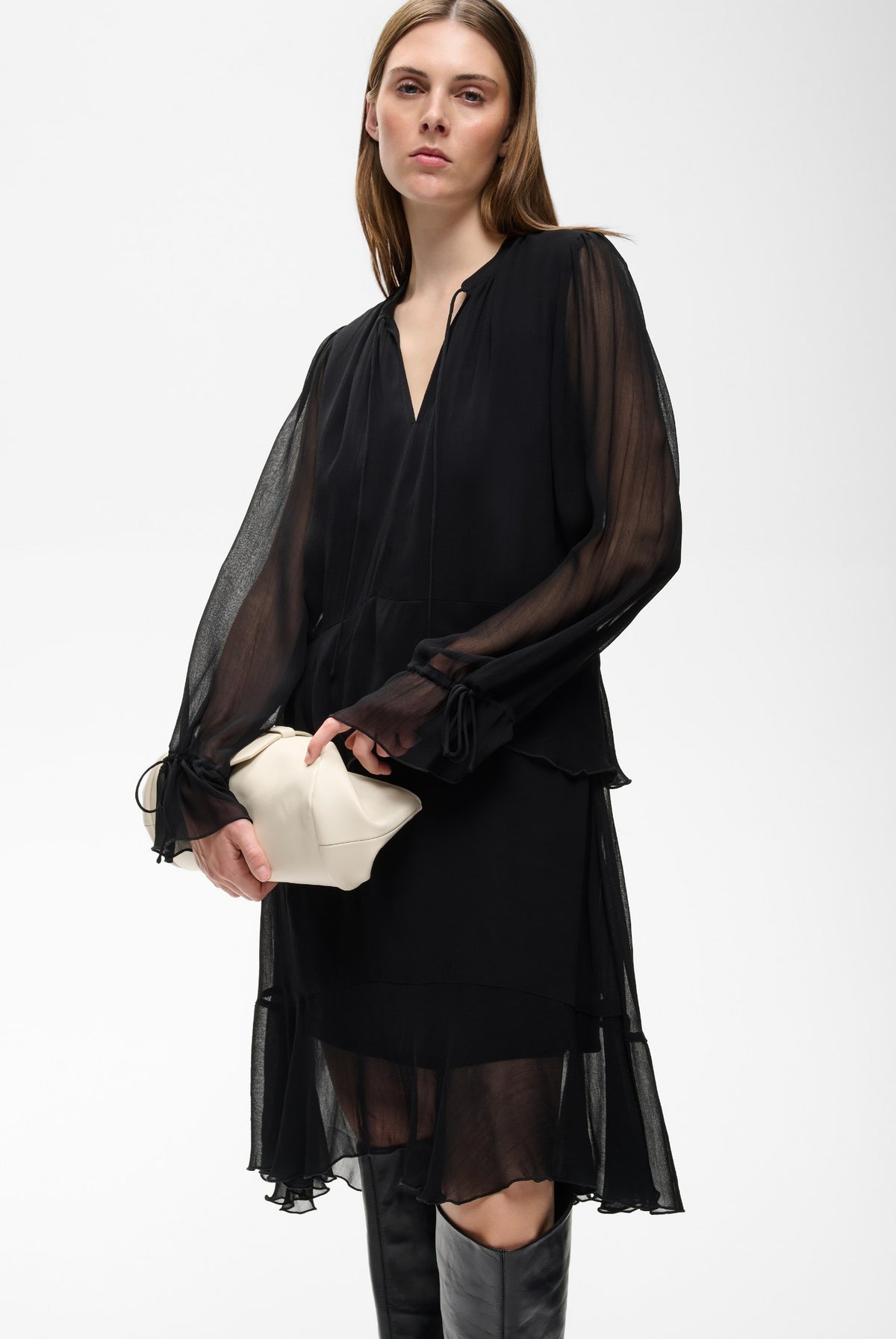 MESSIEIW SHORT DRESS Black - 194008 - 30112838