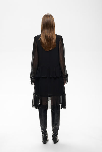 MESSIEIW SHORT DRESS Black - 194008 - 30112838 Thumbnail