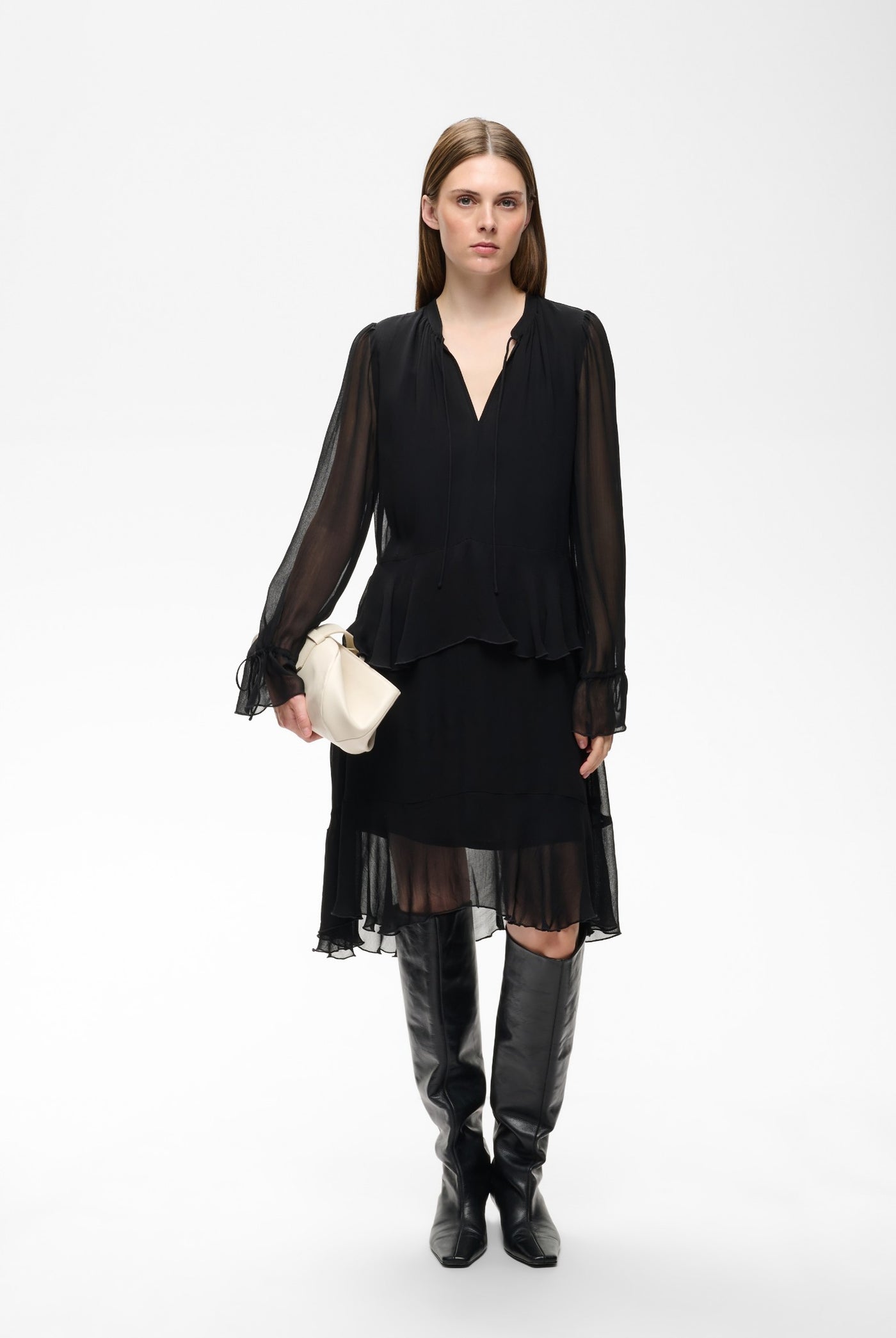 MESSIEIW SHORT DRESS Black - 194008 - 30112838