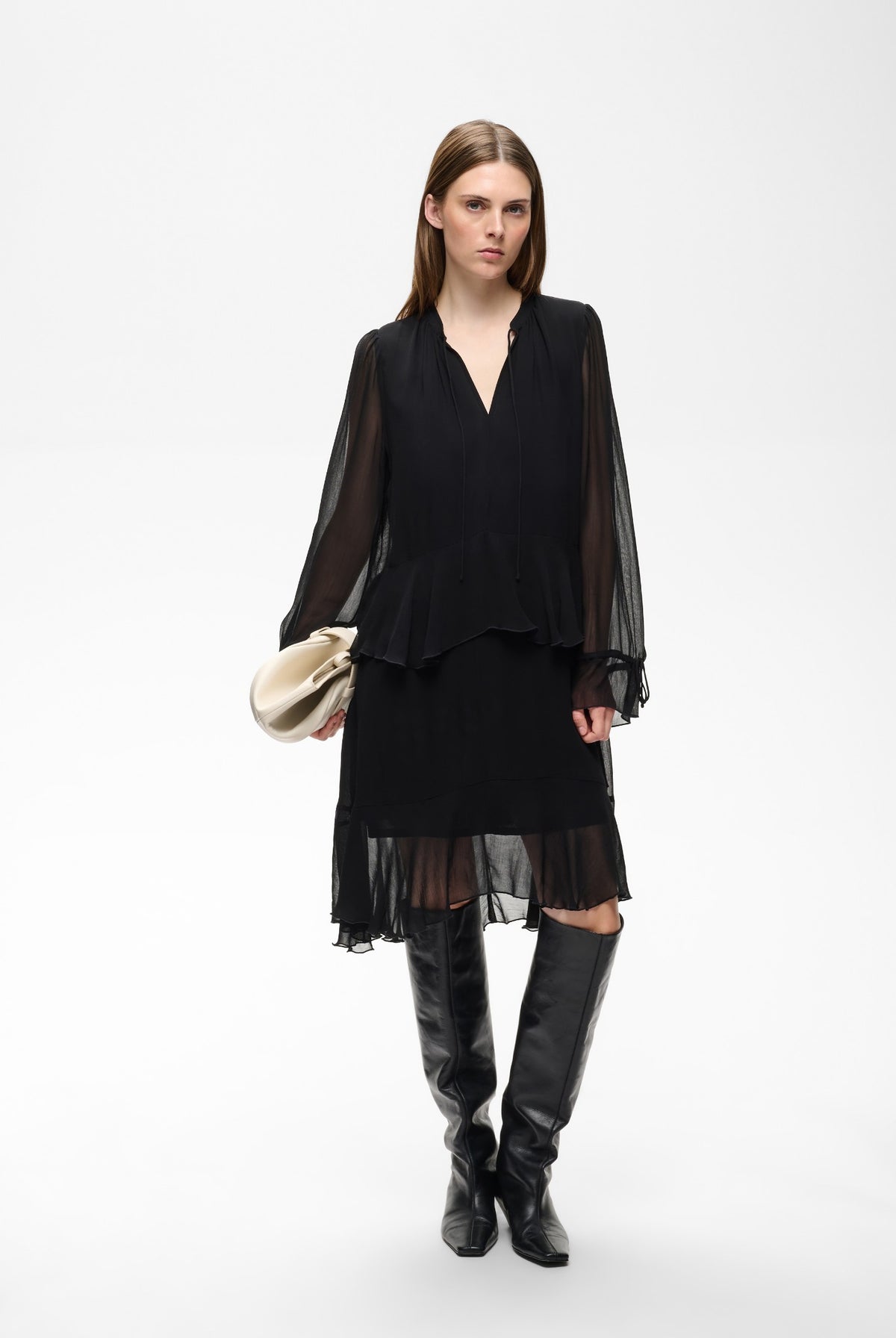 MESSIEIW SHORT DRESS Black - 194008 - 30112838