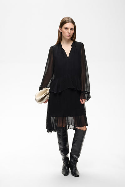 MESSIEIW SHORT DRESS Black - 194008 - 30112838 Thumbnail