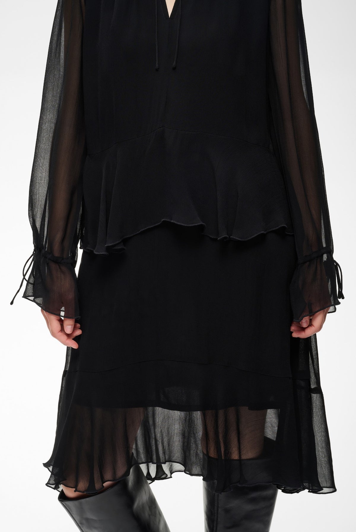 MESSIEIW SHORT DRESS Black - 194008 - 30112838