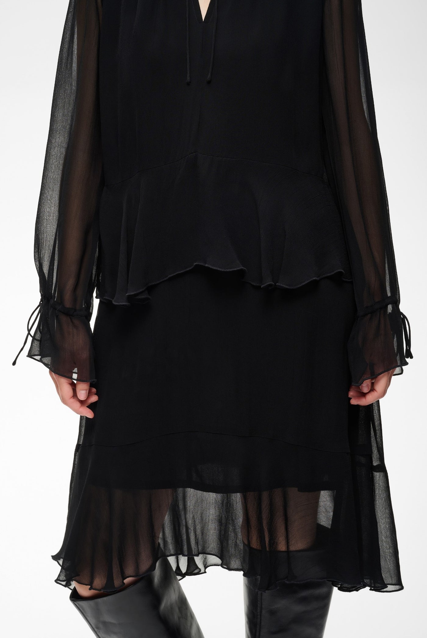 MESSIEIW SHORT DRESS Black - 194008 - 30112838