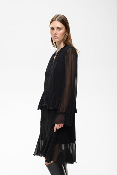MESSIEIW SHORT DRESS Black - 194008 - 30112838 Thumbnail