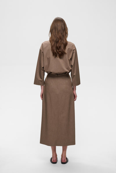 CLEOHIW SKIRT Chocolate Torte Melange - 1911 - 30112883 Thumbnail