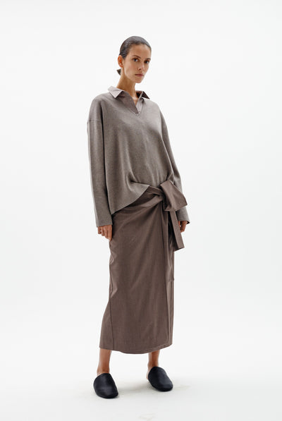 CLEOHIW SKIRT Chocolate Torte Melange - 1911 - 30112883 Thumbnail