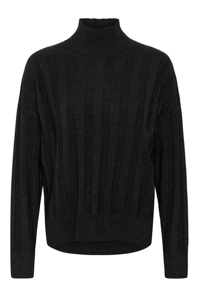 TESSIW KELLSIE PULLOVER Dark Grey Melange - 300596 - 30112928 Thumbnail
