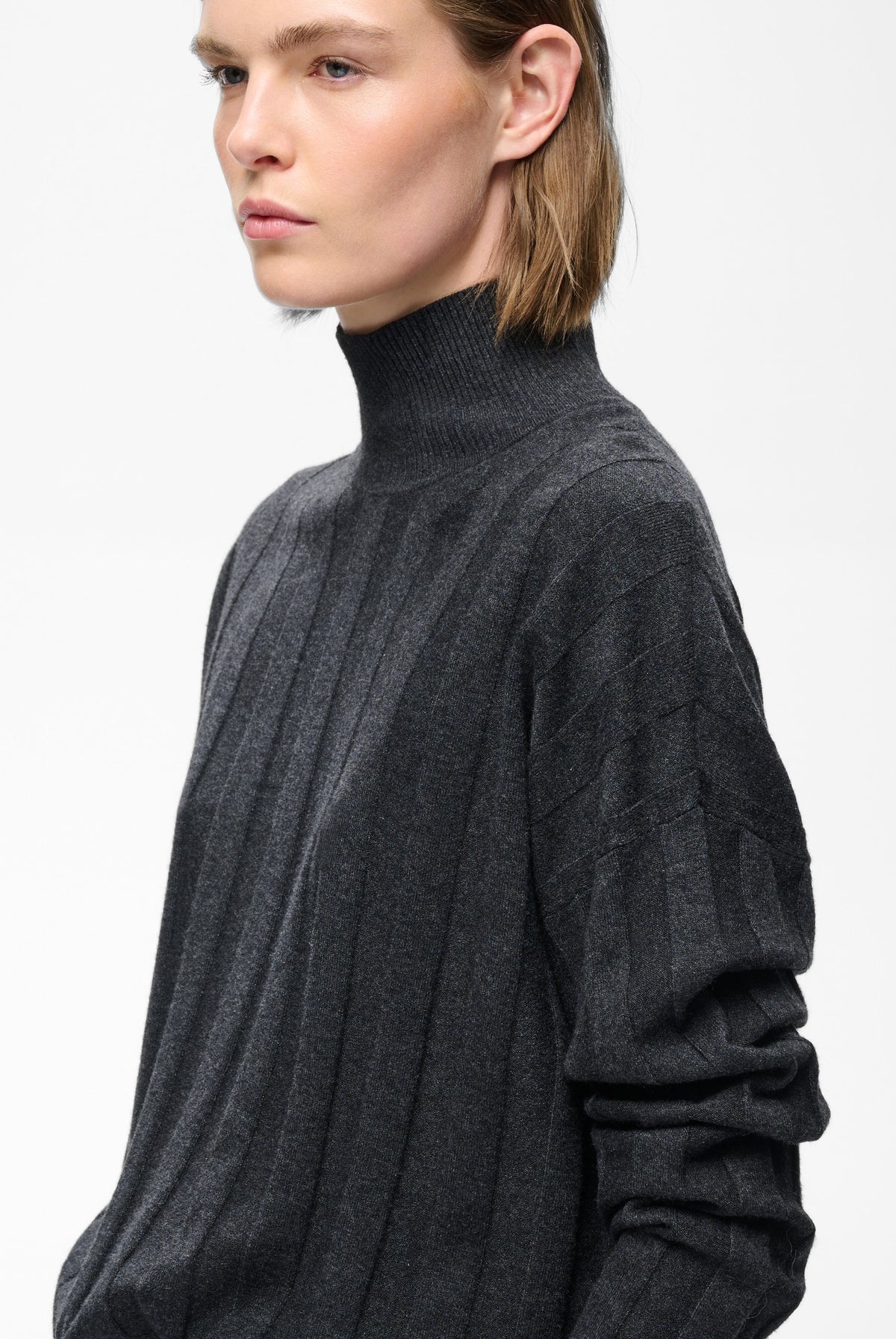 TESSIW KELLSIE PULLOVER Dark Grey Melange - 300596 - 30112928