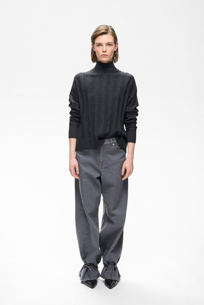 TESSIW KELLSIE PULLOVER Dark Grey Melange - 300596 - 30112928 Thumbnail