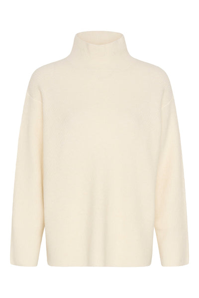 GUNAIW HIGHNECK PEARLED IVORY MELANGE - 110907 - 30112930 Thumbnail